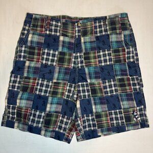 NWT Walt Disney World Cruise Line Patchwork Shorts Men’s 42 Mickey Embroidered